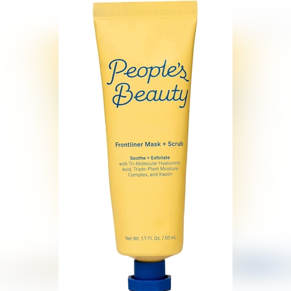 People's Beauty Frontliner Clay Face Mask Two-in-One Mask and Exfoliating Scrub - Picture 2 of 6